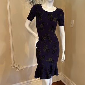 Milly
Twilight Floral Mermaid Dress, Size P Retail $475.00
